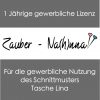 Gewerbliche Lizenz Tasche Lina