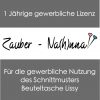 Gewerbliche Lizenz Beuteltasche Lissy