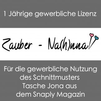 Gewerbliche Lizenz Tasche Jona